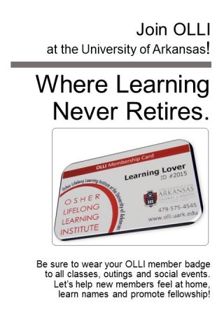 OLLI member badge